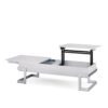 Calmam - High Gloss Coffee Table With Lift Top - White - Image 3