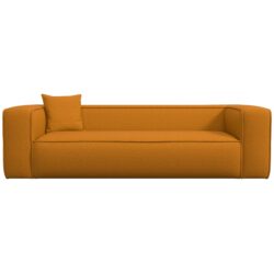 Marshall - Modern Boucle Sofa - Dark Yellow