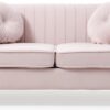 Delray - Loveseat - Pink - Image 2