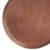 Boho Handcrafted Mango Wood Hurricane Candle Holder With Tempered Glass And Metal Accents - Brown - Image 9
