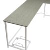 Bambina - Computer Desk - Gray / White - Image 2