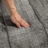 Durable Comfort High Back Bean Bag Sofa Lounger For Adults And Kids - Gray - Image 24
