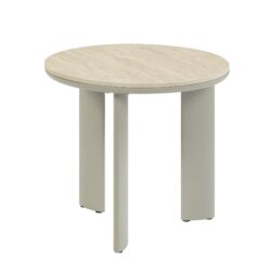 Ingram - Ceramic Top End Table - Light Gray