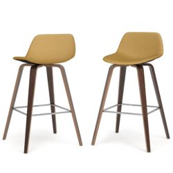 Randolph - Bentwood Counter / Bar Height Stool (Set of 2) - Yellow