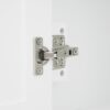 Freestanding Bathroom Vanity, Elegant Design With 4 Doors & 1 Drawer, Adjustable Shelves, Damping Hinges - White - Image 15