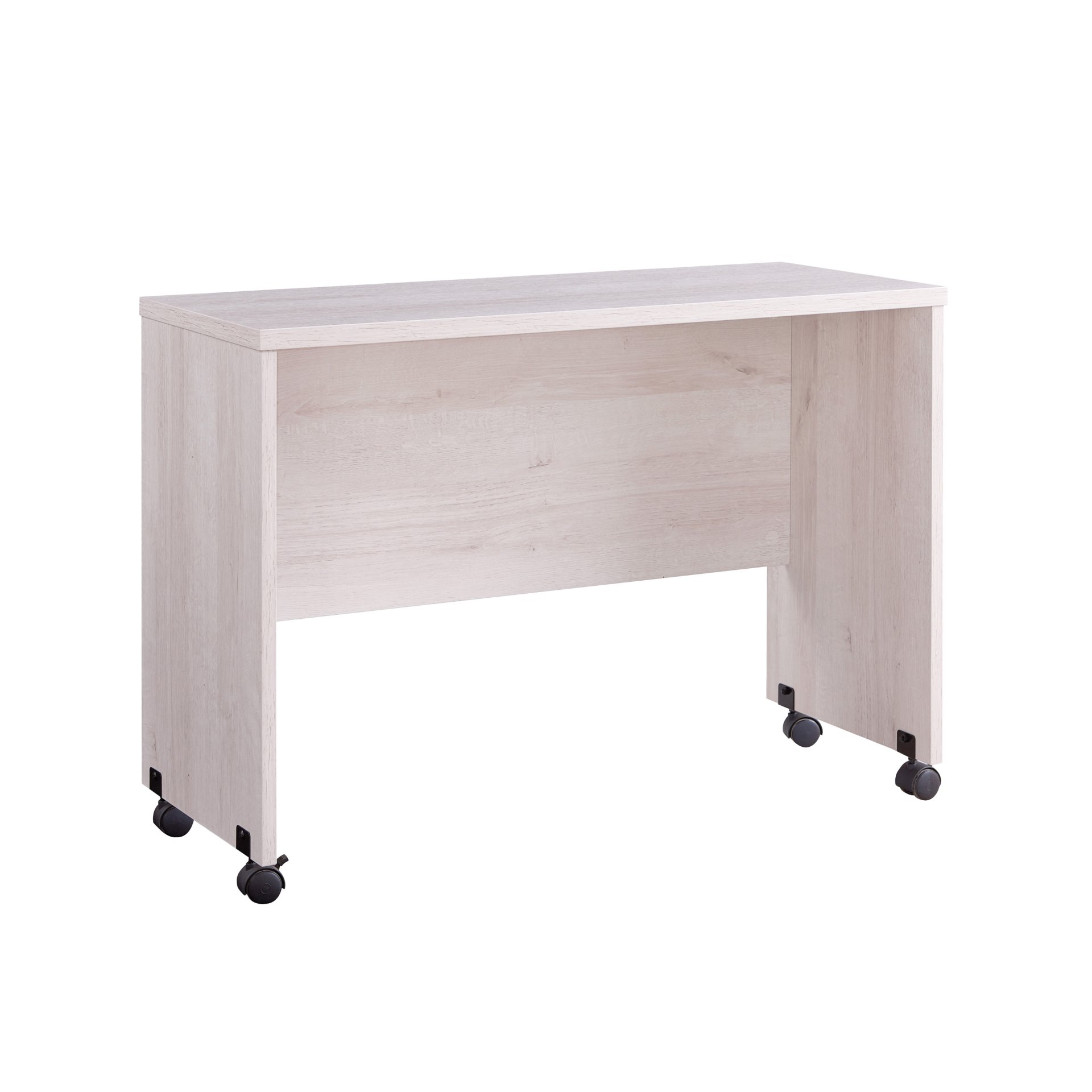 Mid-Century Mobile Desk - White Oak - Image 3