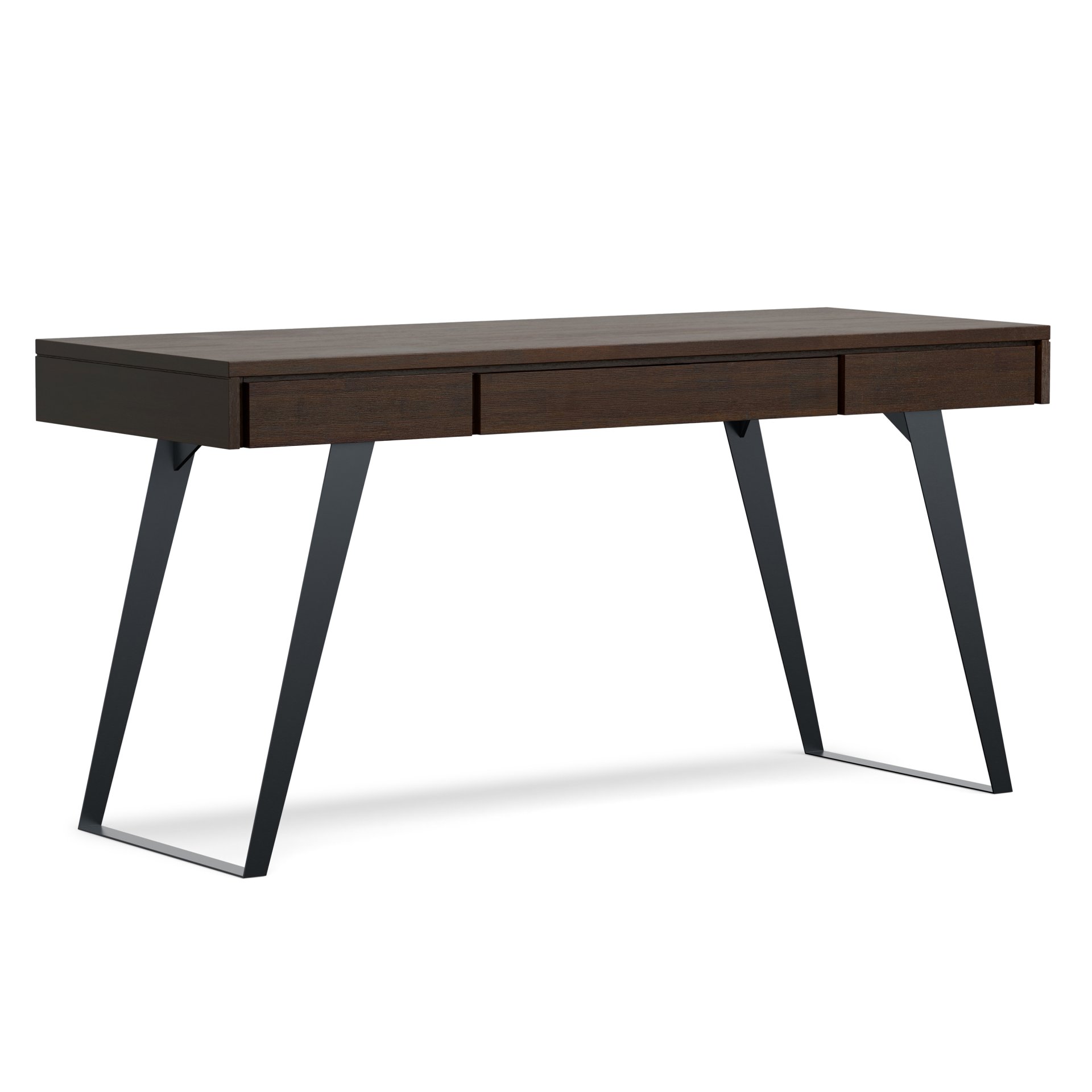 Lowry - Desk - Distressed Hickory Brown - Image 3
