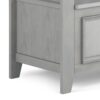Amherst - Entryway Storage Bench - Fog Gray - Image 6