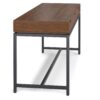 Banting - Mid Century Wide Desk - Walnut Veneer - Image 4