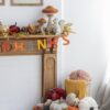 Chenille Weighted Pumpkin Ornament Decor For Holiday Harvest Festival Fall Festival & Thanksgiving (Set of 2) - Dark Brown - Image 11