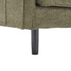 Mid Century Modern Loveseat Sofa With USB Ports, Removable Pillow Cover - Green - Image 17