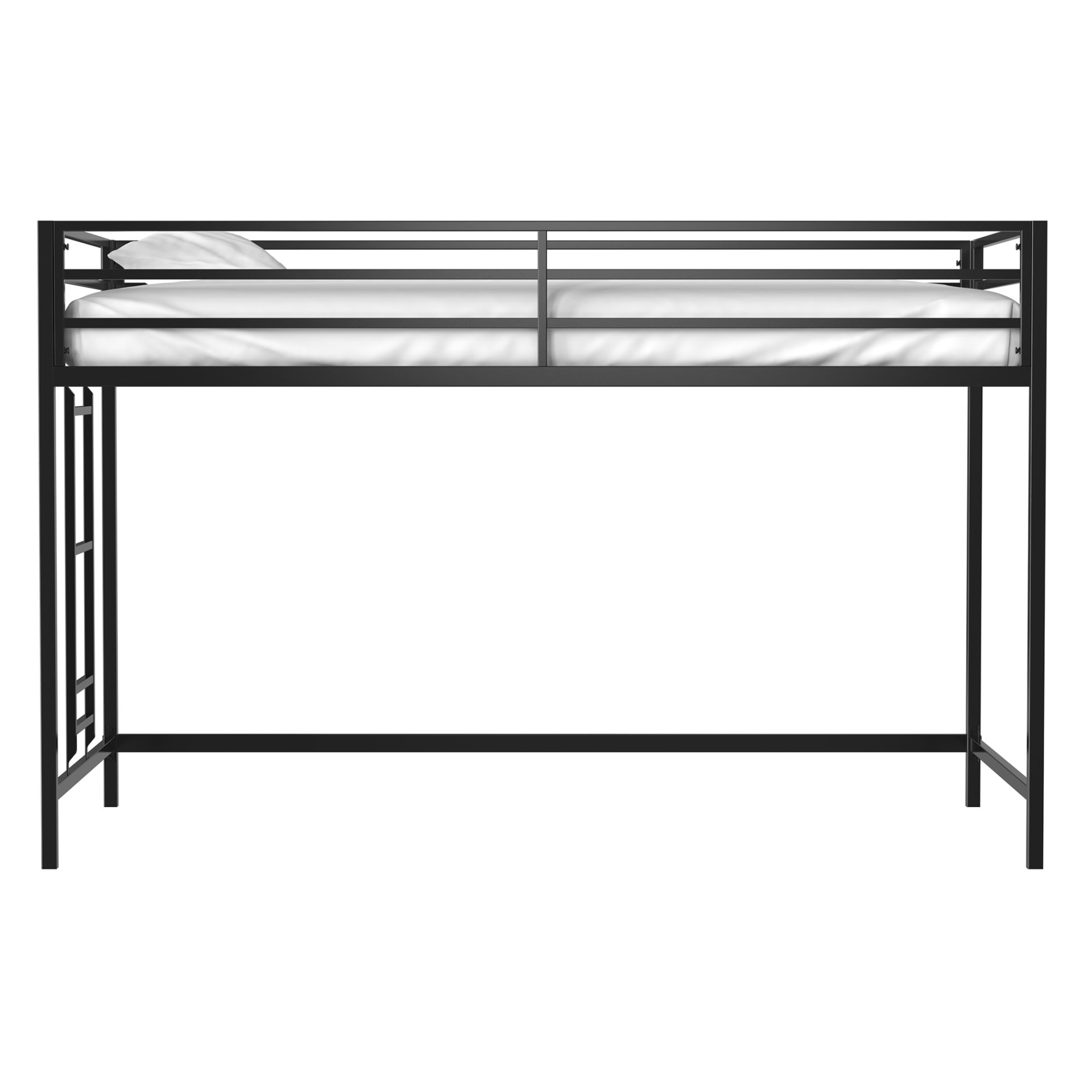 Adam - Junior Twin Loft Bunk - Black - Image 12