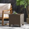 Puerta - Minimalist Style Accent Table - Brown - Image 5
