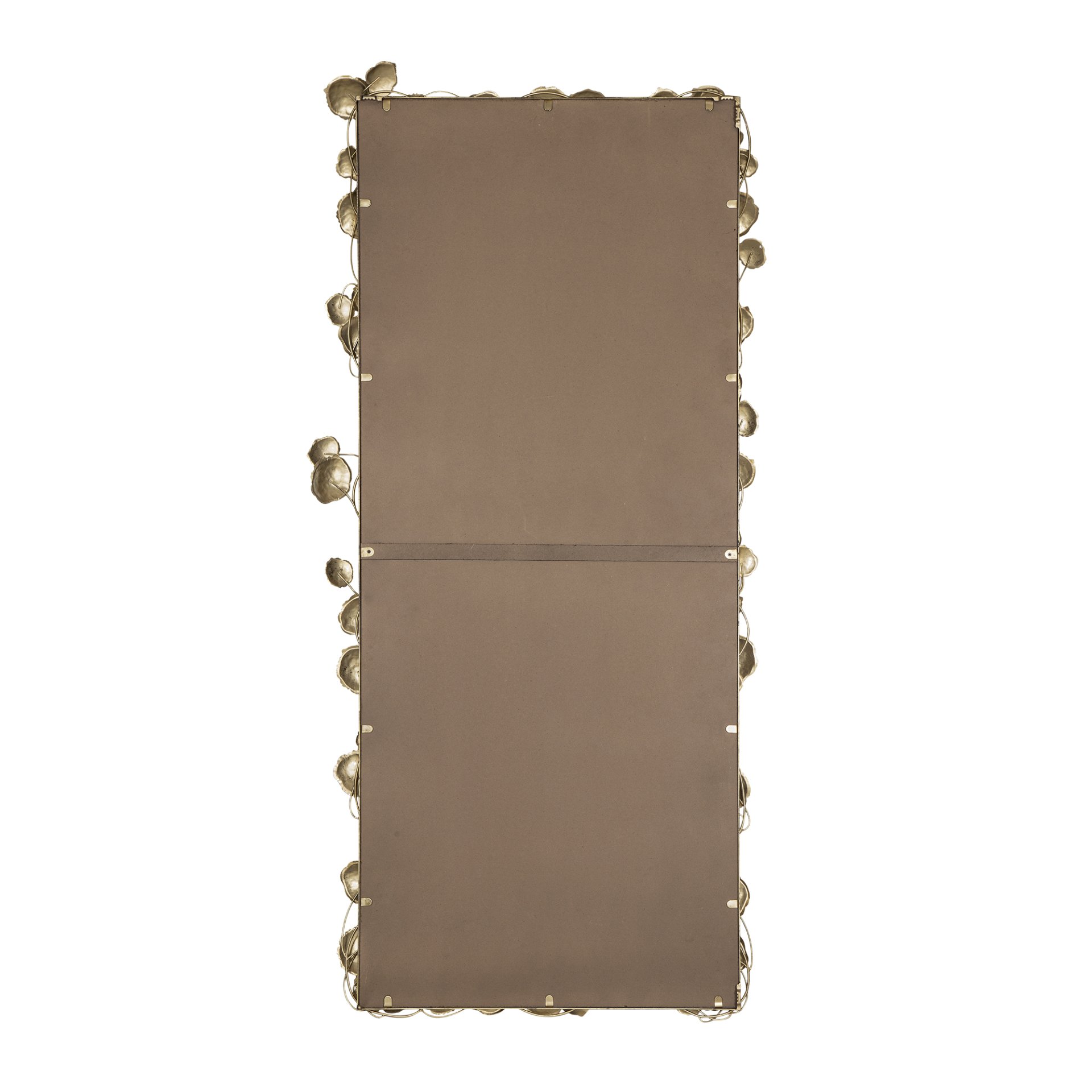 Full Length Mirror With en Leaf Accents, Floor Miiror For Living Room Bedroom - Gold - Image 10