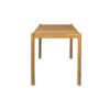 Classic Patio Dining Table, Acacia Wood - Light Teak - Image 5