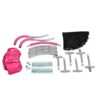 Trampoline With Handle (Pi)-Metal - Pink - Image 2