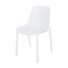Outdoor Stacking Dining Side Chair (Set of 2) - White - Image 6