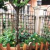 4 Pack Metal Garden Trellis Rustproof Trellis For Climbing Plant Outdoor Flower Support - Black - Image 8