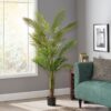 Tropical Artificial Palm Tree - Green - Image 2