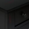 Accent End Table, 2 Tier, Storage Drawer, Versatile Use - Black - Image 6