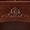 Traditional End Table With Charging Station, Narrow Side Table With USB Ports And Outlets - Red Walnut - Image 16