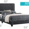 Lodi - Queen Bed - Black - Image 6