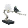 Aluminum Candle Holder With Marble Stand - Multicolor - Image 8