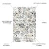 Fenix - Accent Rug - White / Gray - Image 3