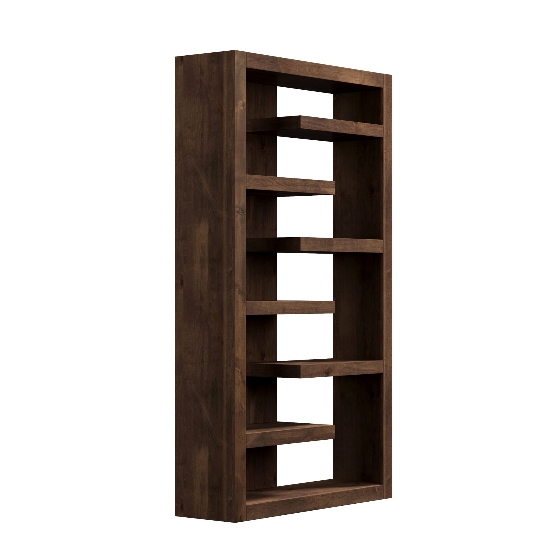 Sausalito - 6 Shelf Bookcase - Whiskey - Image 7
