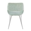 Margarite - Contemporary Dining / Chair (Set of 2) - Chrome / Light Green - Image 5