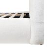 Archie Puffy Grounded - King Upholstered Platform Bed - Almond White - Image 9