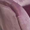 Alyssa - Upholstered Arm Chair With Wingback Design - Lavender - Image 6