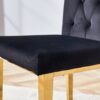 Legs Complement The Velvet Chair (Set of 4) - Black - Image 12