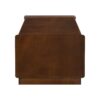Modern Rectangle Coffee Table With 4 Drawers And 2 Display Shelves, Tempered Glass For Living Room - Brown - Image 18