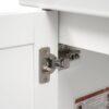 20.28" Bathroom Vanity With Sink & Storage - White - Image 16