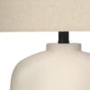 Lighting, Table Lamp, Resin, Modern - Cream - Image 3