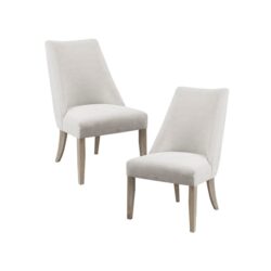 Modern Type Dining Chair (Set of 2) - Ivory