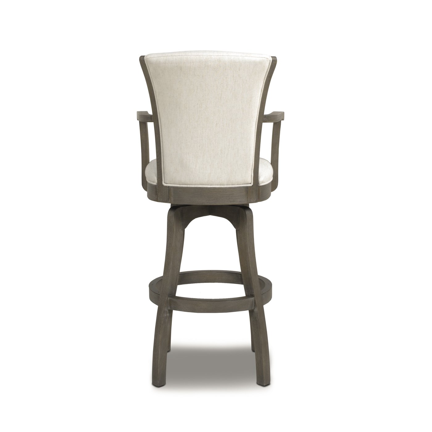 Williams - Swivel Bar Stool With Armrests - Natural White - Image 11