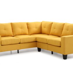 Newbury - Sectional - Yellow