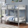Edah - Twin Twin Bunk Bed - Gray - Image 4