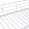 Full Over Full Bunk Bed With Lateral Storage Ladder And Wardrobe - White - Image 8