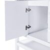 36" Bathroom Vanity With 1 Cabinet And 3 Drawers 1, Storage Solution - White - Image 11