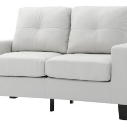 Newbury - Modular Loveseat - White