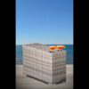 Outdoor Side Table - Brown - Image 2