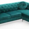 Pompano - Sofa Chaise - Green - Image 6