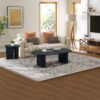 Tapered Tabletop Coffee Table - Antique Black - Image 3