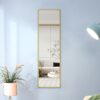 4th Generation Wall Mounted Full Body Mirror For Bathroom Bedroom Decorative Use - Transparent - Image 4