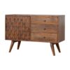 Carved Sideboard - Chestnut - Image 7