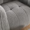 Soft Bean Bag Chair With High Resilient Foam (Chips) - Gray - Image 9