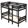 Ekko - Twin Twin Bunk Bed - Black - Image 3